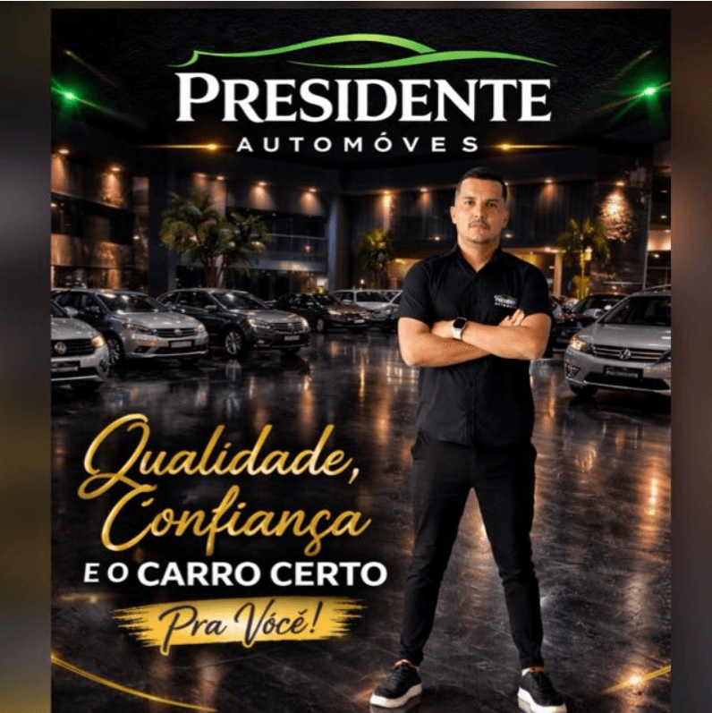 Henrique, vendedor da Presidente Automóveis
